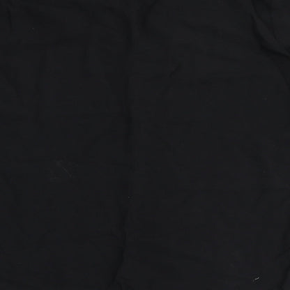 JDY Womens Black  Viscose Basic Blouse Size 8 V-Neck