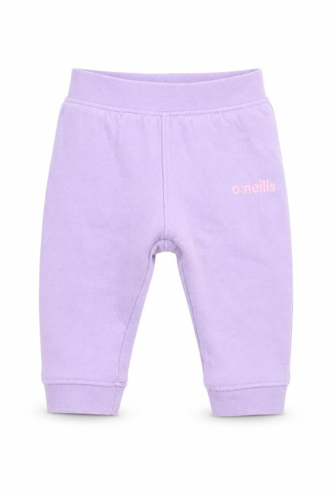 O'Neill Girls Purple  Cotton Jogger Trousers Size 6-9 Months