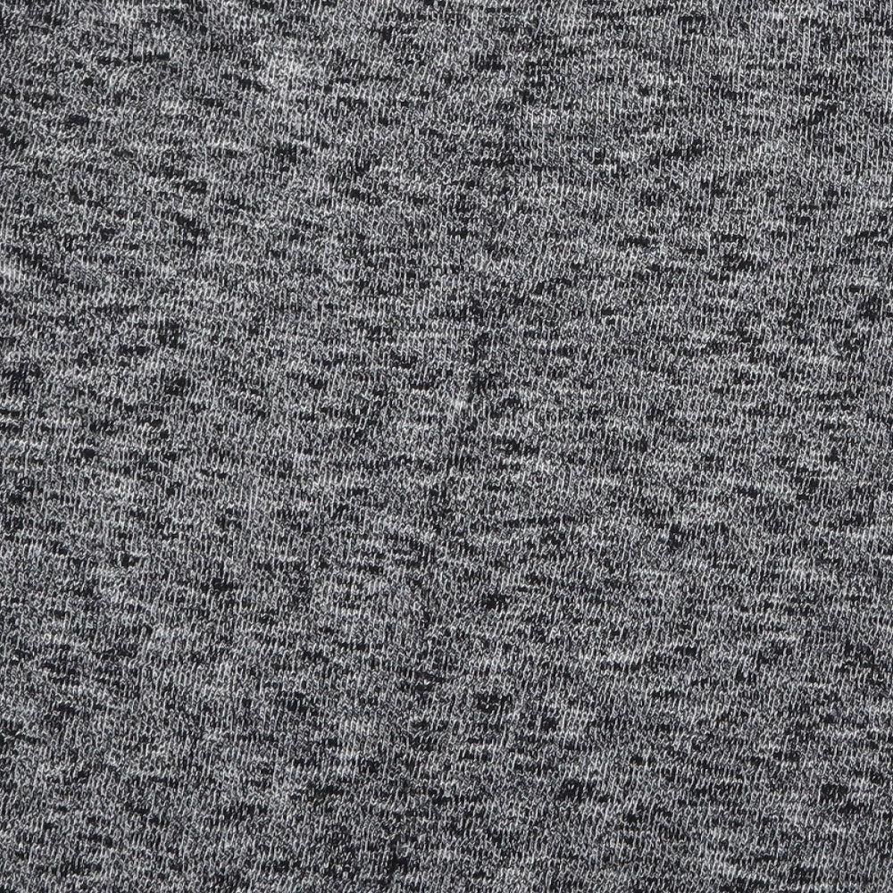 River Island Womens Grey Round Neck  Cotton Pullover Jumper Size 8