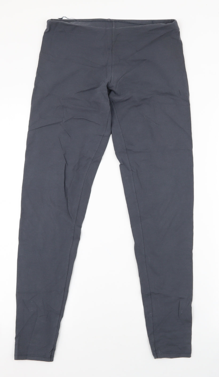 Sisley Womens Grey  Cotton Jogger Trousers Size M L28.5 in Regular  - Leggings