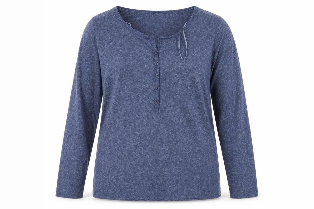 Espirit Womens Blue  Polyester Jersey T-Shirt Size S Round Neck