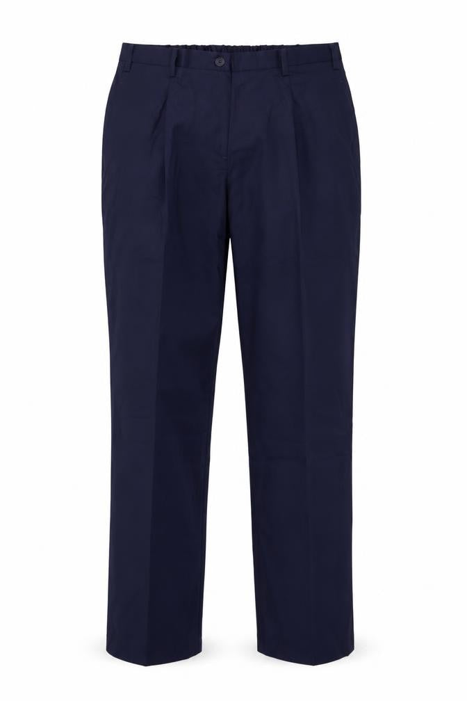 Tailored Image Mens Blue  Polyester Trousers  Size 33 in L32 in Regular Zip