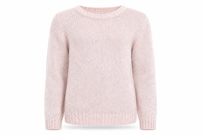 George Girls Pink Crew Neck  Polyester Pullover Jumper Size 10-11 Years  Pullover