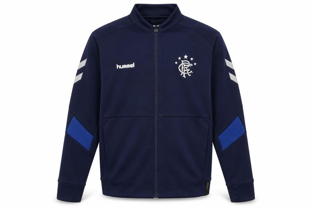 Hummel Boys Blue  Polyester Full Zip  Size 10 Years  Zip