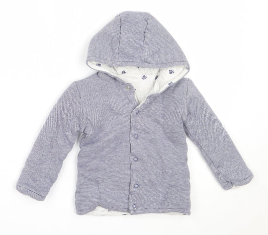 George Boys Blue   Jacket  Size 9-12 Months
