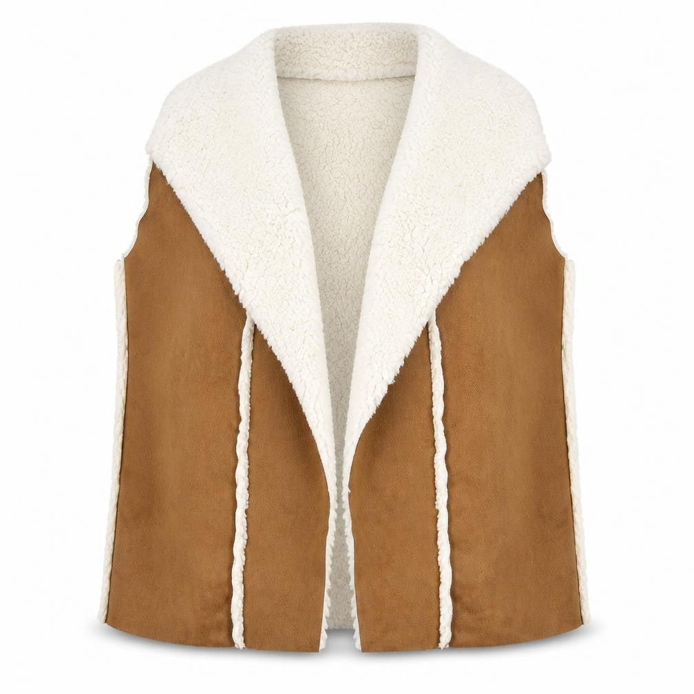 SheIn Womens Brown   Jacket Waistcoat Size M