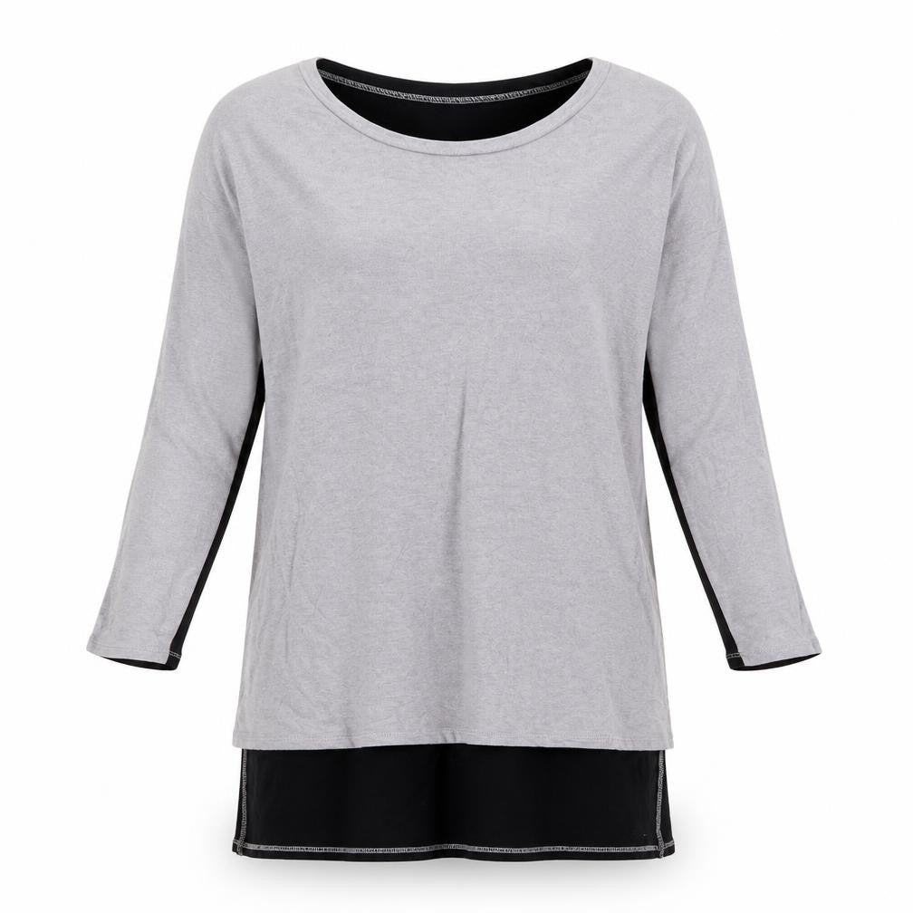 Postcard Womens Grey Round Neck  Viscose Pullover Jumper Size S
