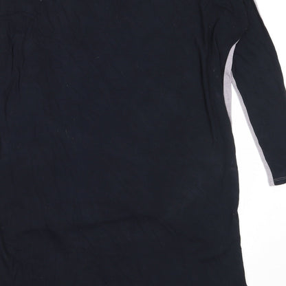 Postcard Womens Grey Round Neck  Viscose Pullover Jumper Size S