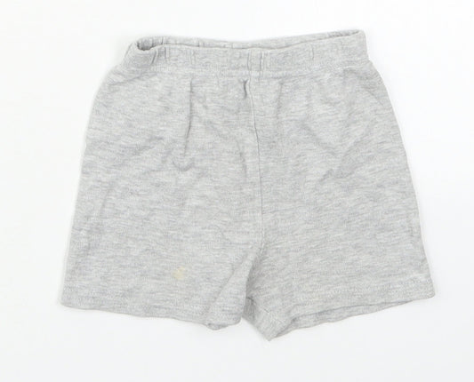 George Baby Grey  Cotton Sweatpants Trousers Size 3-6 Months   - Sweat Shorts