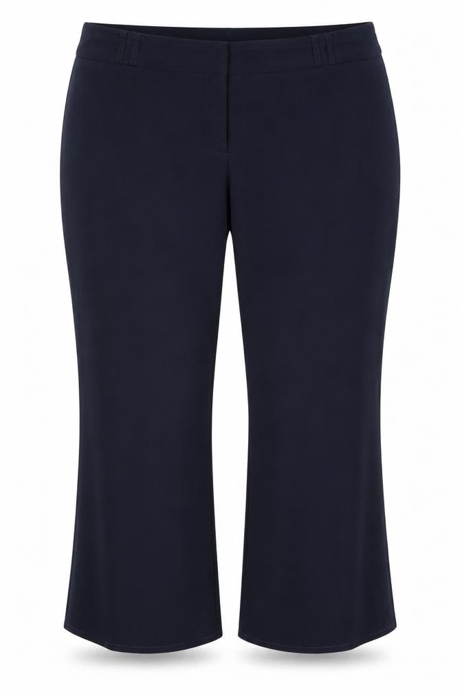 F&F Womens Blue  Polyester Dress Pants Trousers Size 18 L26.5 in Regular Tie