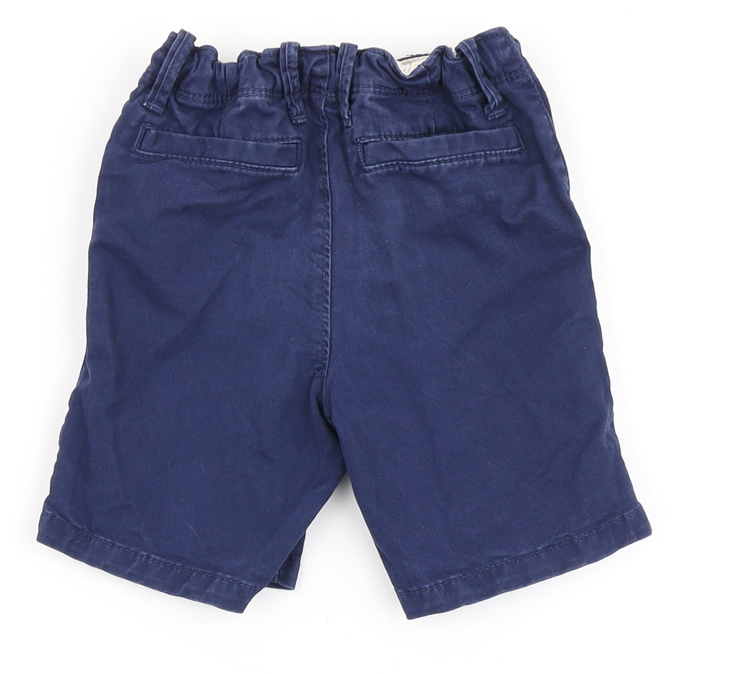 Gap Boys Blue  Polyester Chino Shorts Size 4 Years  Regular Zip
