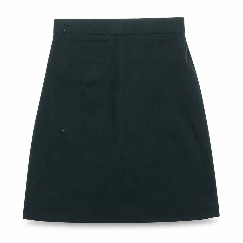 whites Girls Green  Polyester A-Line Skirt Size 9-10 Years  Regular Pull On