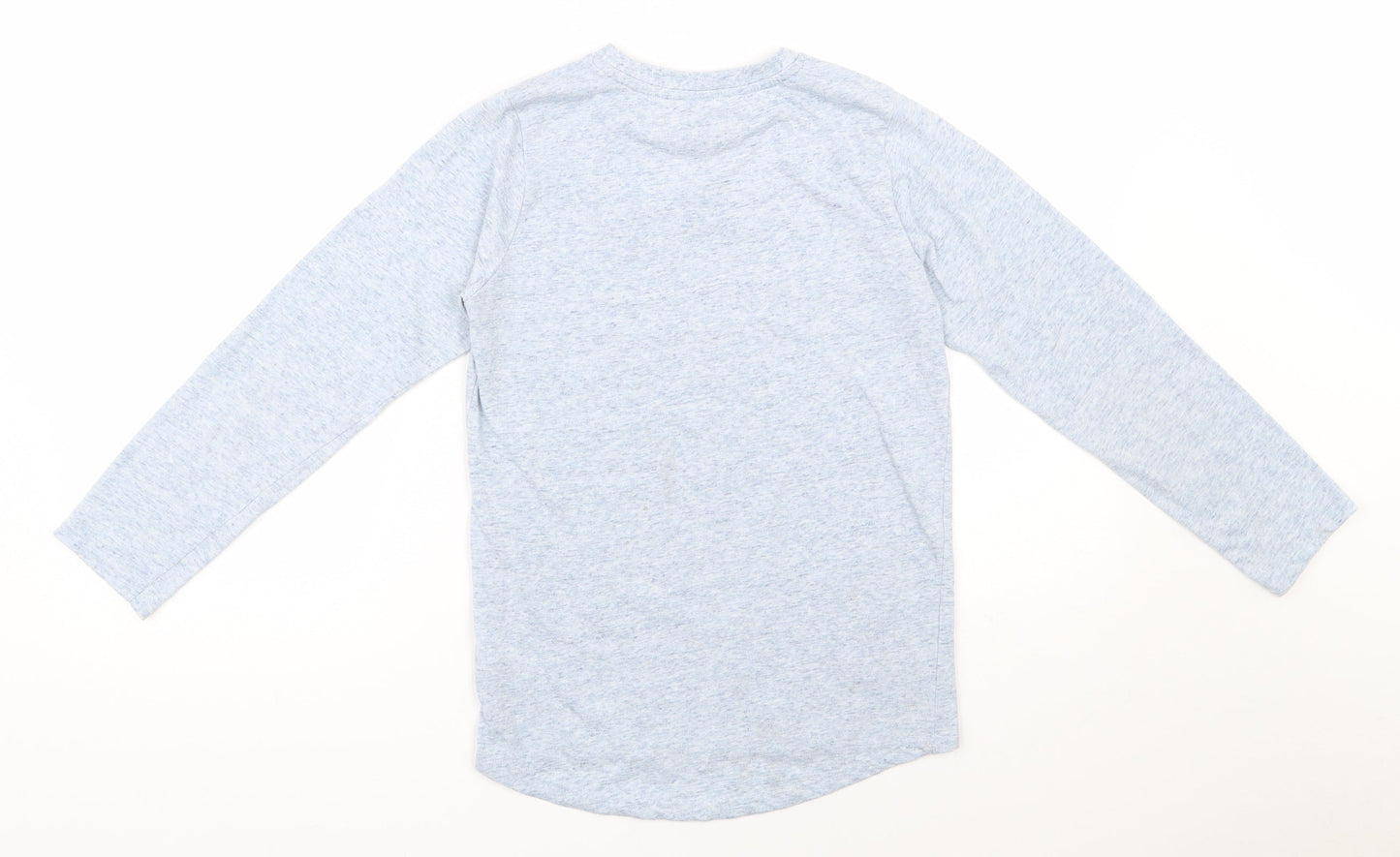 NEXT Girls Blue  Polyester Pullover T-Shirt Size 9 Years Round Neck Pullover