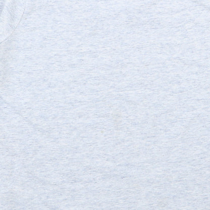 Next Girls Blue  Polyester Pullover T-Shirt Size 9 Years Round Neck Pullover