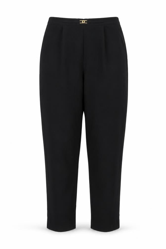 Classics  Womens Black  Polyester Trousers  Size 14 L29 in Regular
