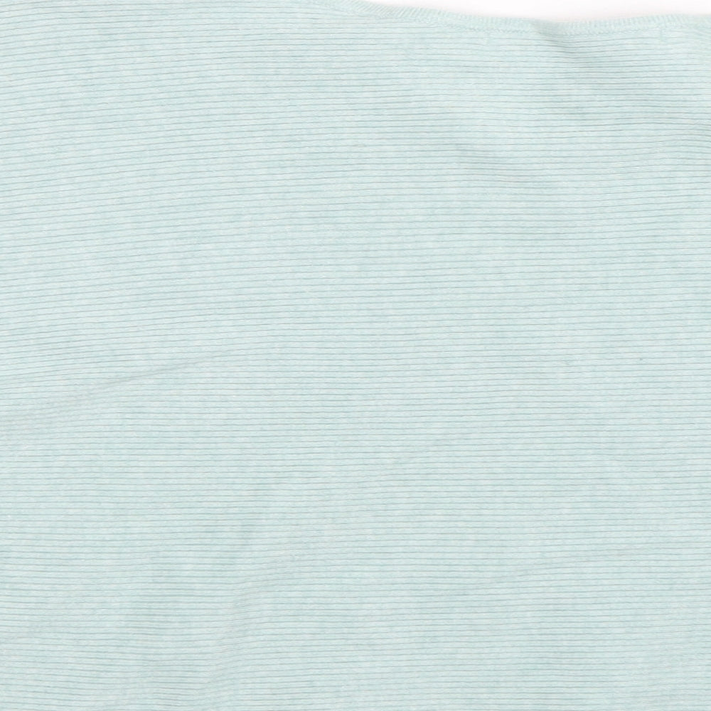 George Womens Green Round Neck  Viscose Pullover Jumper Size S