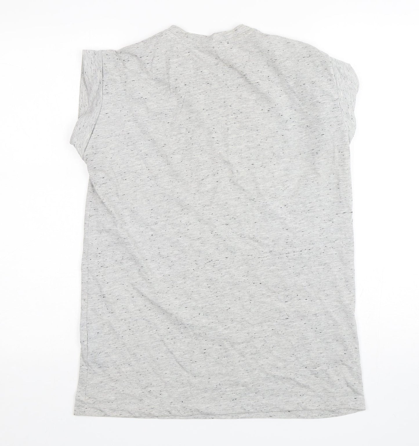Atmosphere Womens Grey  Polyester Basic T-Shirt Size 12 Round Neck
