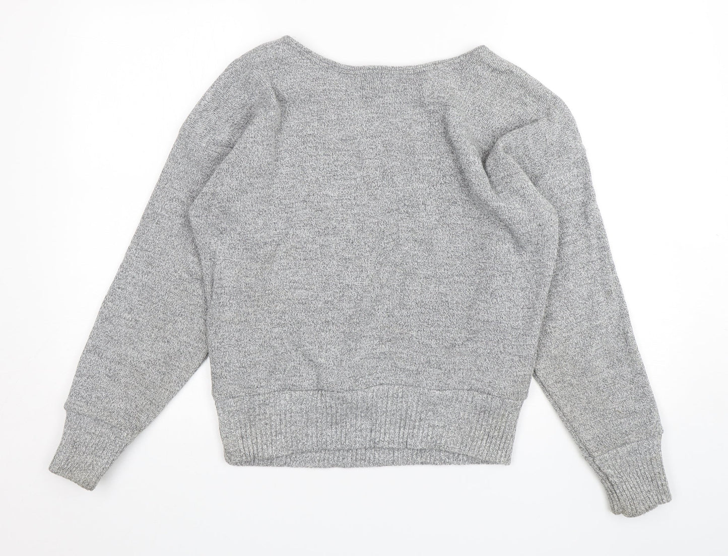 RMB Womens Grey  Acrylic Pullover Sweatshirt Size S  Pullover