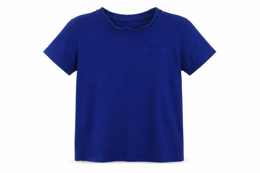 Dunnes Boys Blue  Cotton Basic T-Shirt Size 5 Years Crew Neck