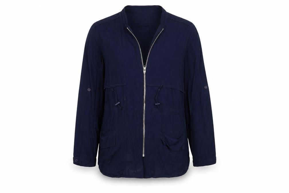 Together Womens Blue   Jacket  Size 12  Zip