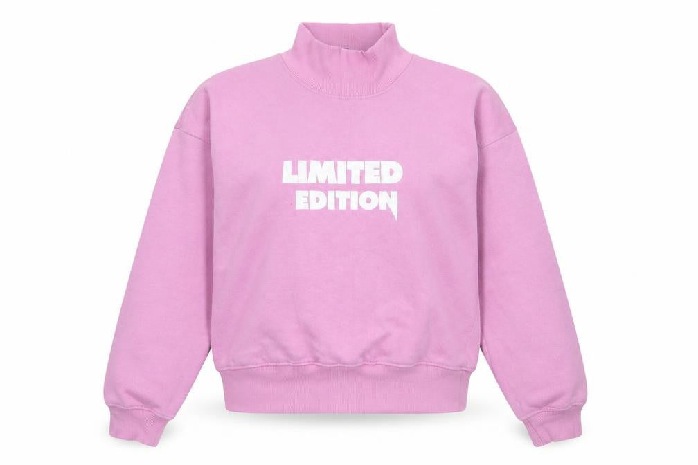 Stylewise Womens Purple  Polyester Pullover Sweatshirt Size S