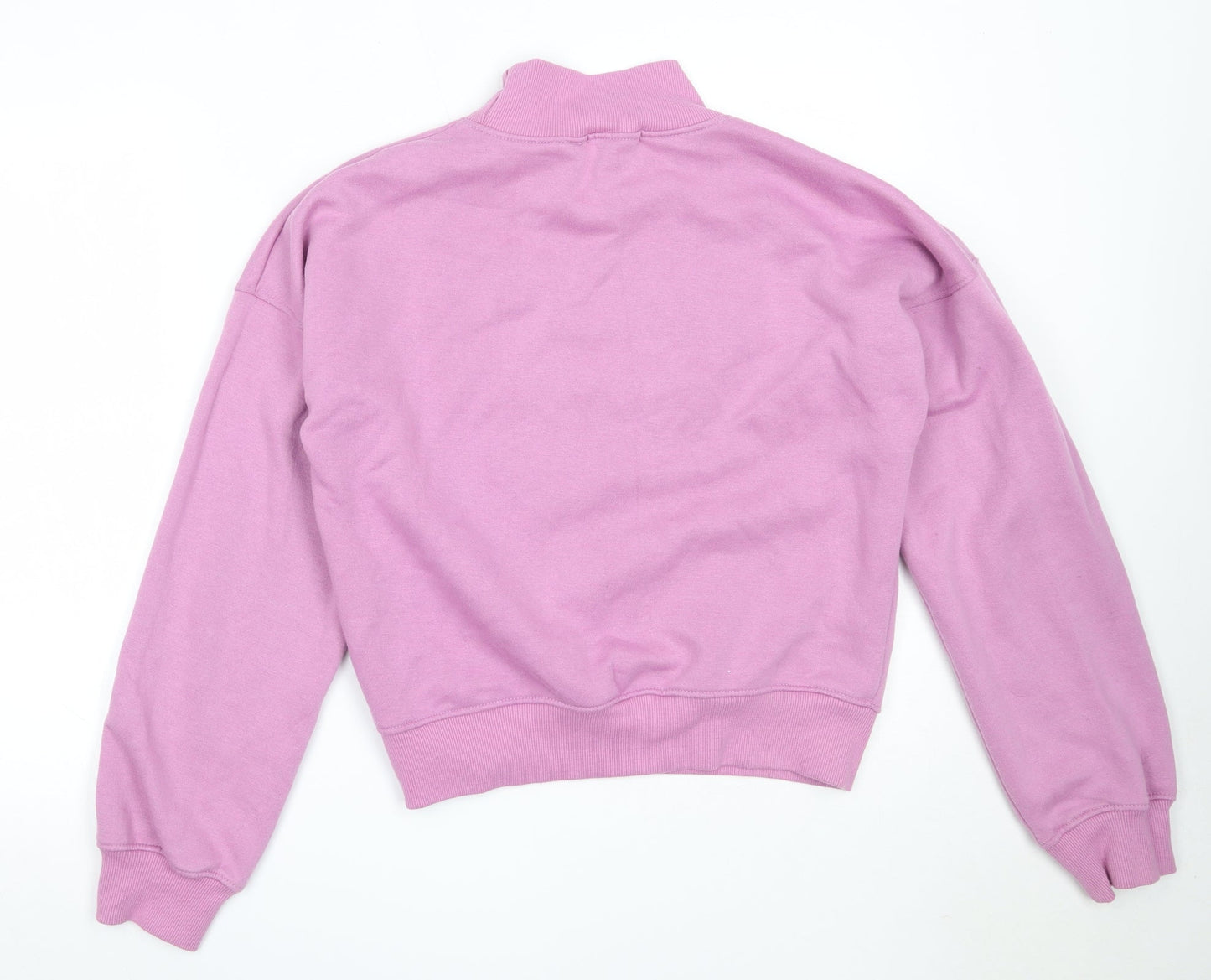 Stylewise Womens Purple  Polyester Pullover Sweatshirt Size S