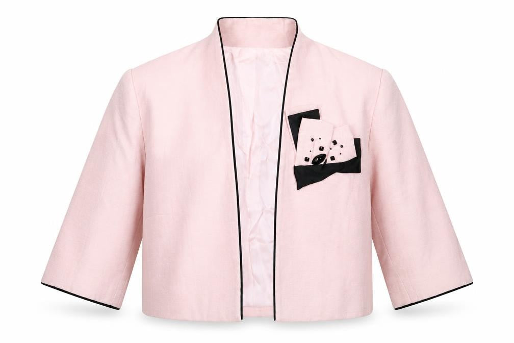 Gold Womens Pink   Jacket  Size 14