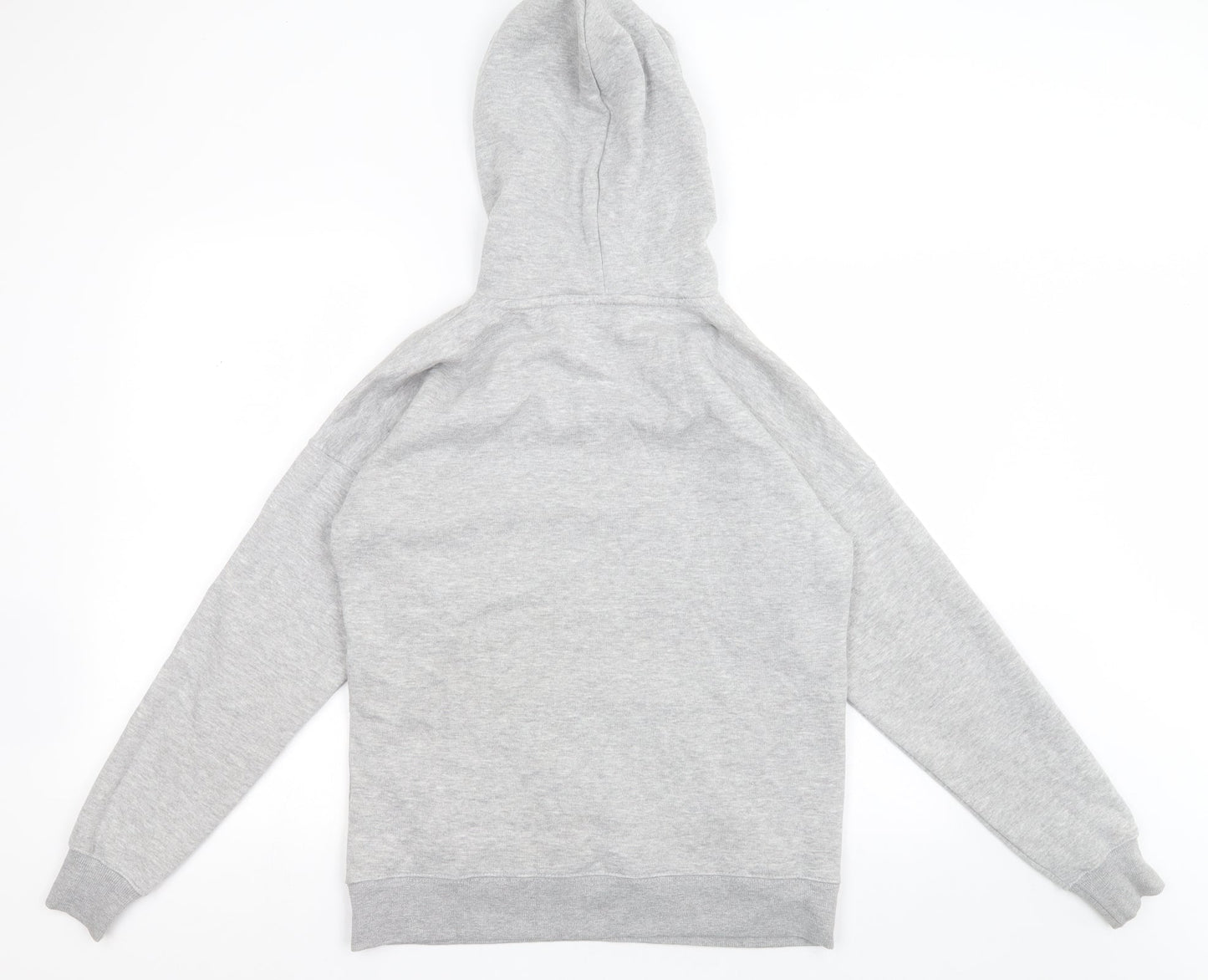 New Look Womens Grey  Cotton Pullover Hoodie Size S  Pullover