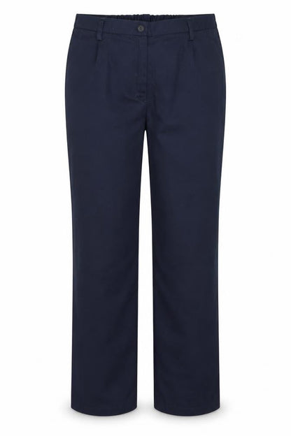 Tailored Image Womens Blue  Polyester Trousers  Size 18 L32 in Regular