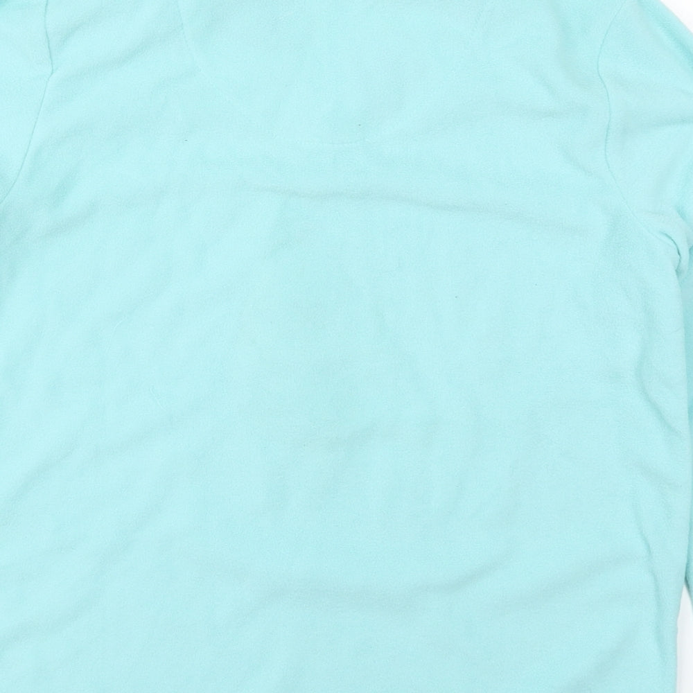 Primark Womens Blue Solid Polyester Top Pyjama Top Size 6   - Winter Wonderland