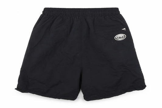 Louis Garneau Womens Black  Nylon Athletic Shorts Size M L7 in Regular Drawstring