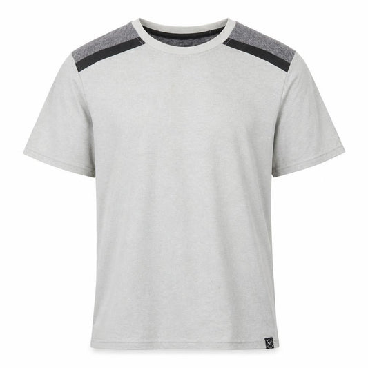 Reign Supreme Mens Grey  Polyester Basic T-Shirt Size S Crew Neck Pullover