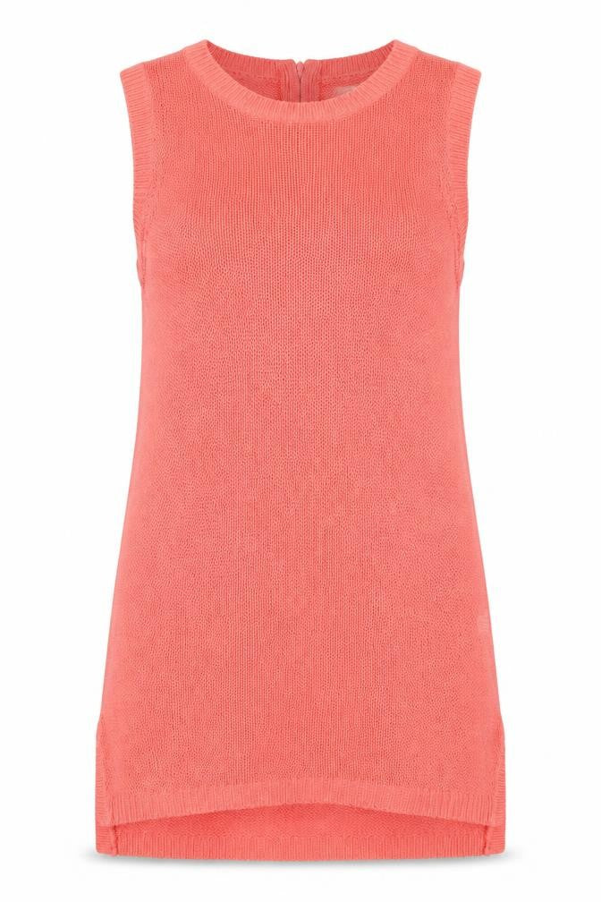 NEXT Womens Orange  Polyester Basic T-Shirt Size 10 Round Neck