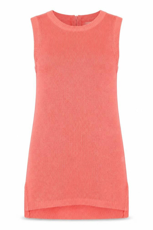 NEXT Womens Orange  Polyester Basic T-Shirt Size 10 Round Neck