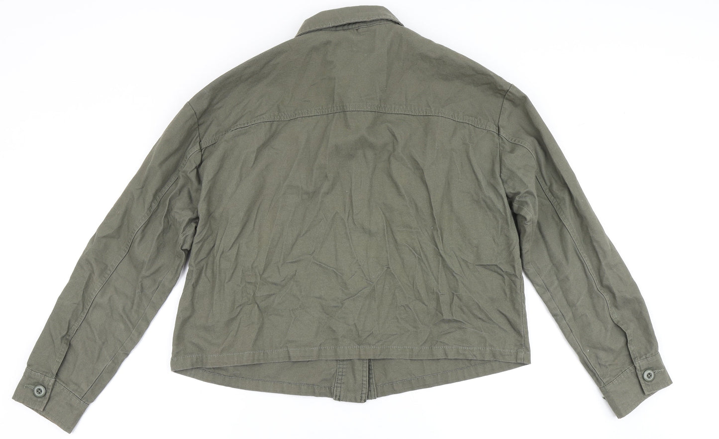 New Look Womens Green   Jacket  Size 14  Button