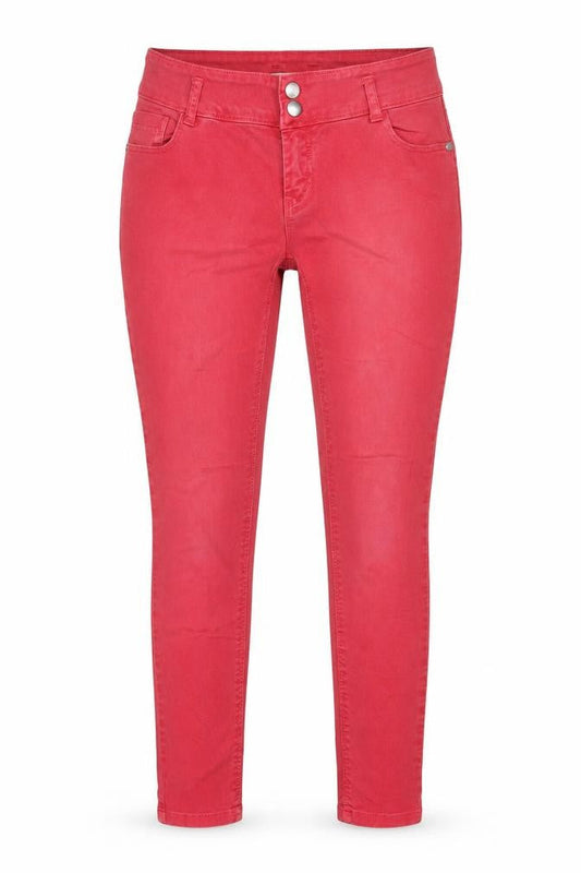 Dorothy Perkins Womens Pink  Cotton Skinny Jeans Size 8 L29 in Regular Tie