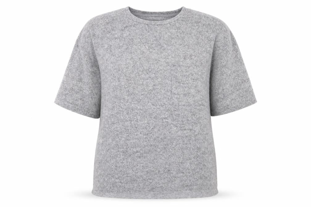 Zara Womens Grey Round Neck  Viscose Pullover Jumper Size M