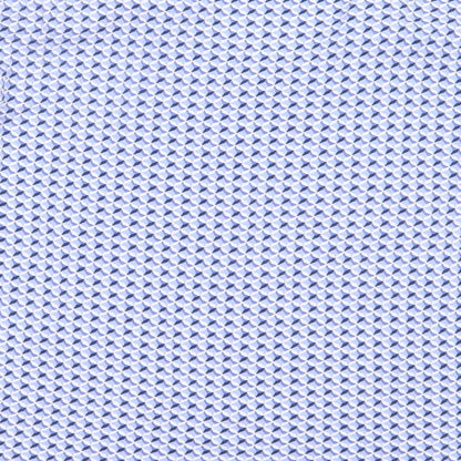 Street One Womens Blue Geometric Viscose Basic T-Shirt Size 14 V-Neck