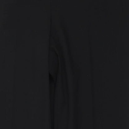 Preloved Dunnes Stores Womens Black  Polyester Trousers  Size 12 L29 in Regular - Detail