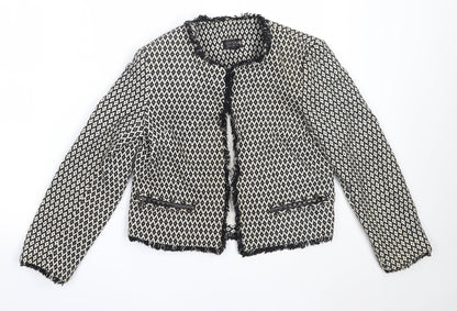 Topshop Womens Ivory   Jacket  Size 6
