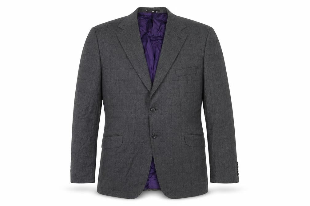 Marks & Spencer Mens Grey  Wool Jacket Blazer Size XL