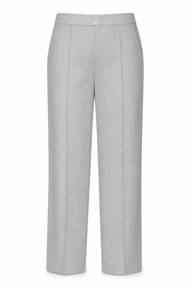 St Michael Womens Grey  Polyester Trousers  Size 12 L28 in Regular