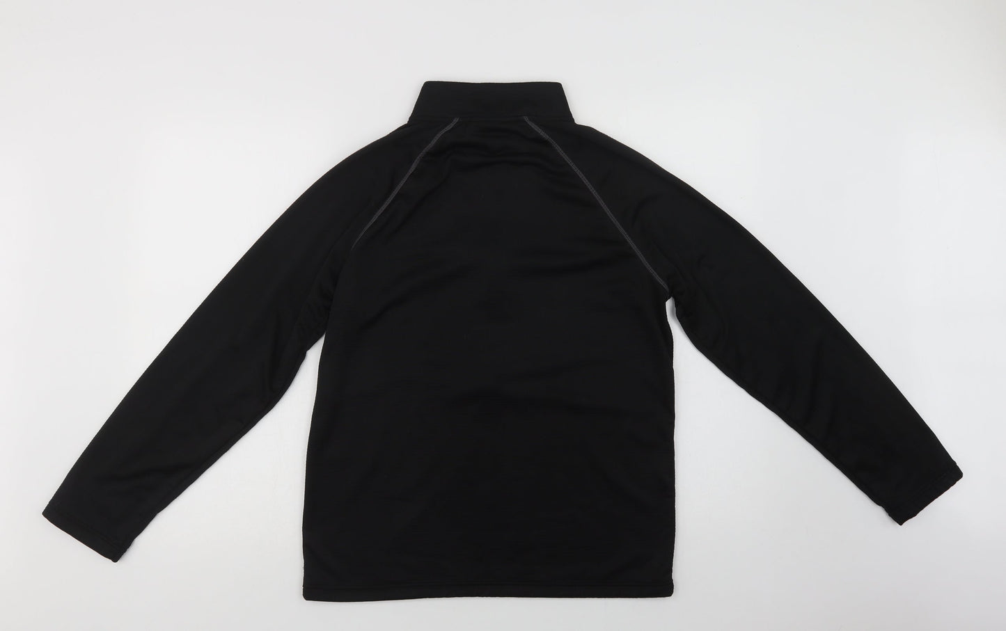 Penn Mens Black  Polyester Henley Sweatshirt Size M