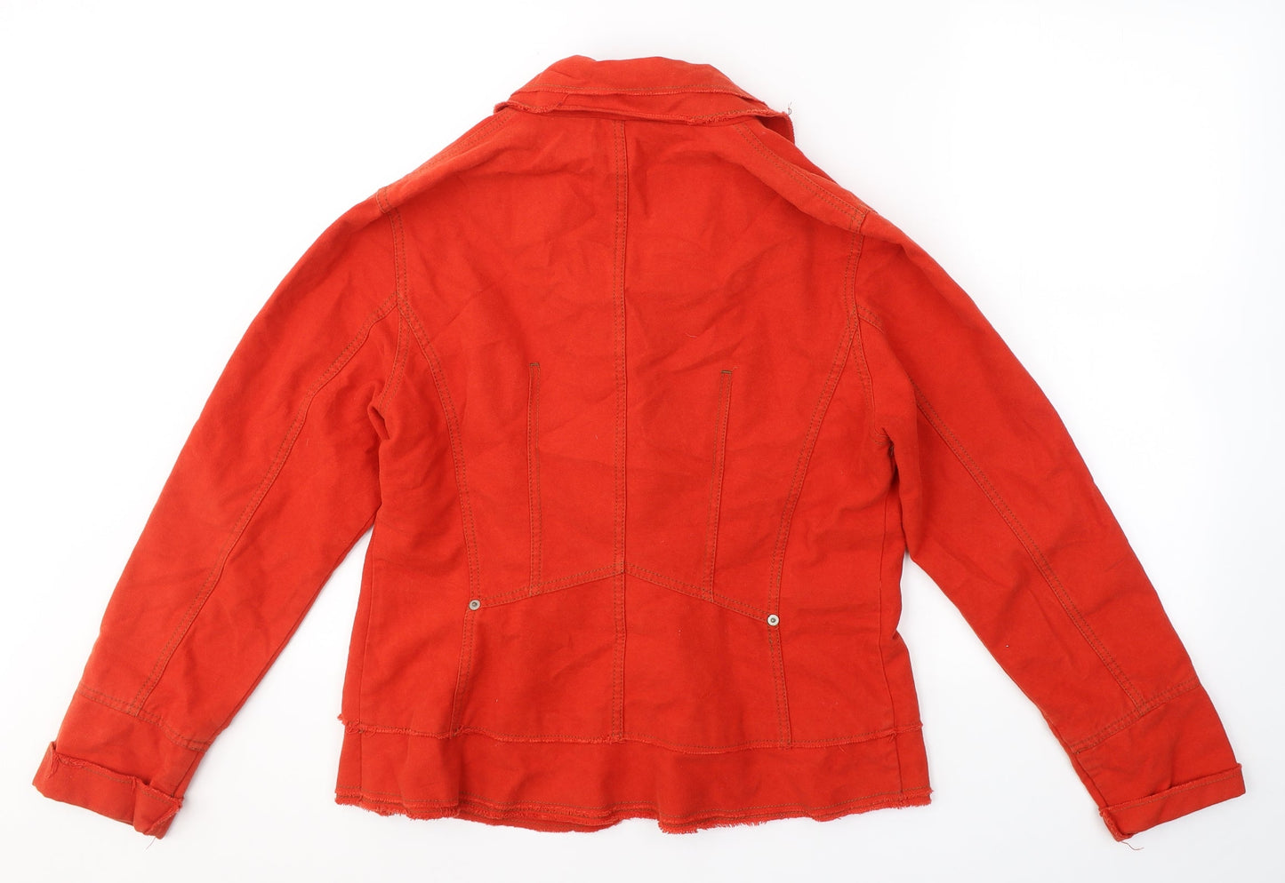 Sandwich Womens Red   Jacket Coat Size 12  Button