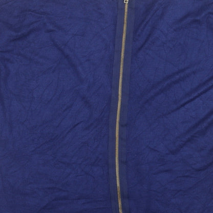 Atmosphere Womens Blue Crew Neck  Polyester Pullover Jumper Size 8