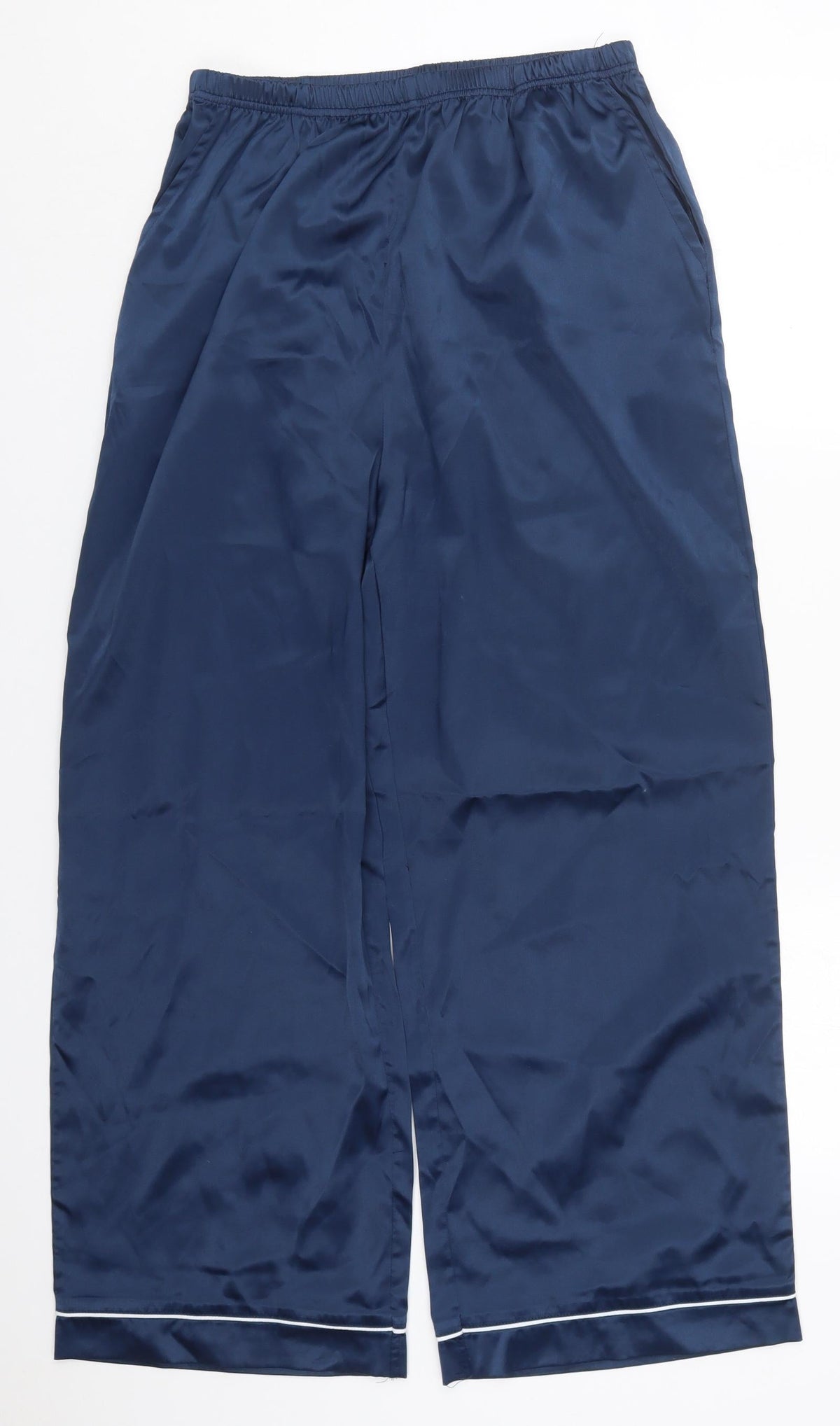 Preworn Womens Blue  Polyester Trousers  Size L L26 in Regular  - Pyjama Pants