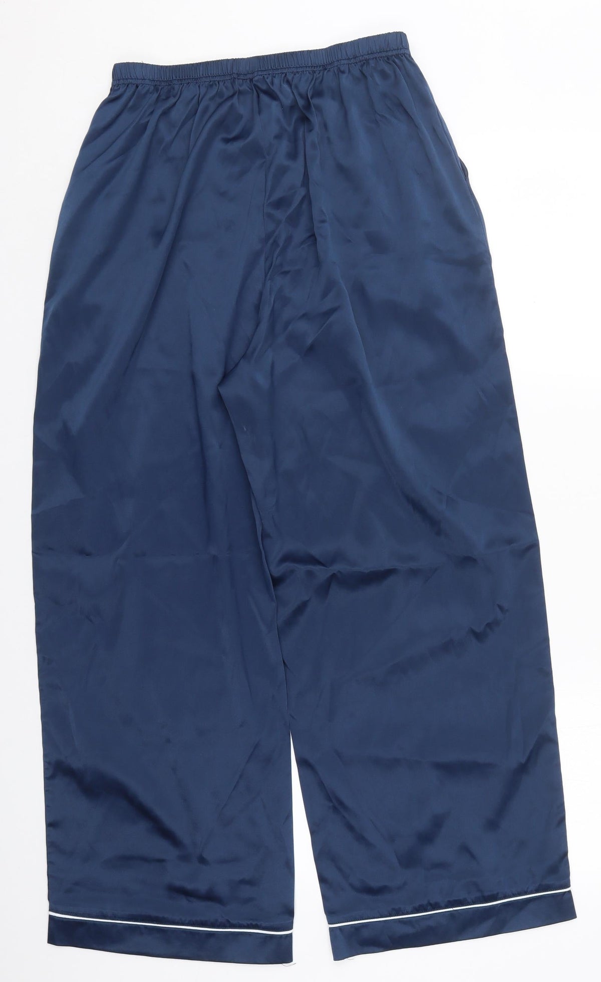 Preworn Womens Blue  Polyester Trousers  Size L L26 in Regular  - Pyjama Pants