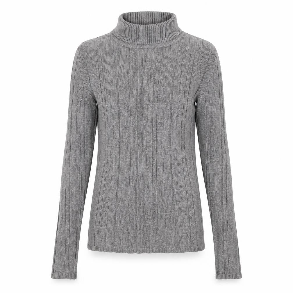 Atmosphere Girls Grey  Polyester Basic T-Shirt Size 10 Years Mock Neck Pullover