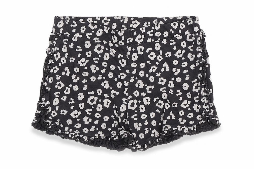 F&F Girls Multicoloured Animal Print Cotton Sweat Shorts Size 5-6 Years  Regular