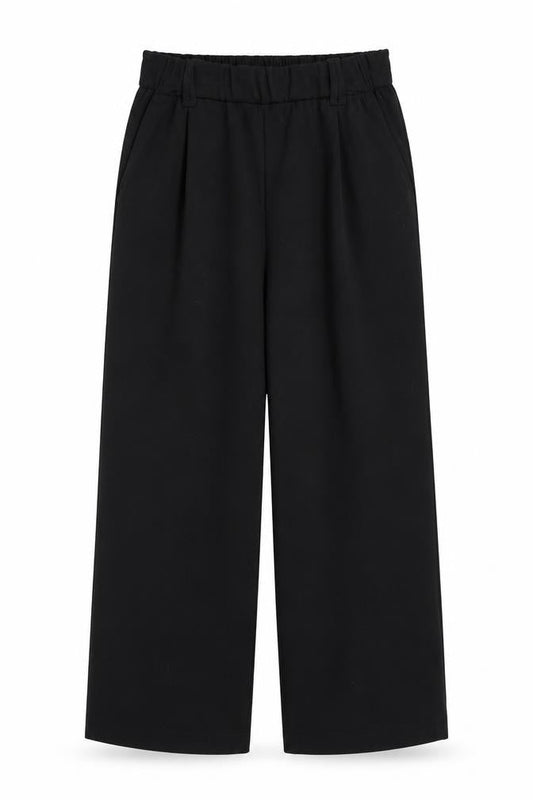 New Look Womens Black  Polyester Trousers  Size 8 L23 in Regular
